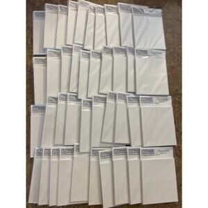 White Gloss Tent Style Table Place Cards for Wedding Set of 400